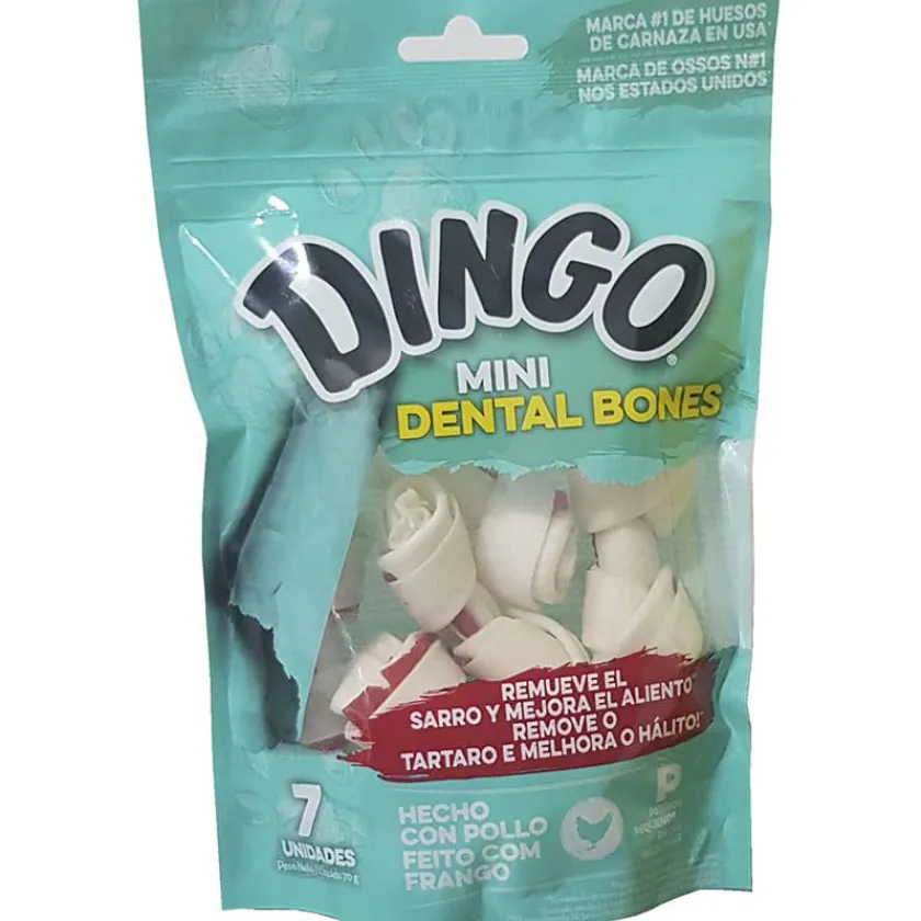 Dingo Cuidado Dental | Masticables^mini dental bones 7 unidades