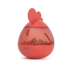 Cat it Comederos Y Fuentes De Agua | Control Peso^Dispensador De Snack Para Gatos Catit PIXI Gallo