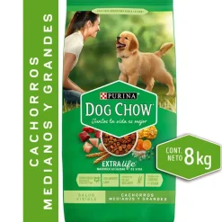 Dog Chow - Purina Cachorros (0 A 12 Meses)^DOG CHOW Perros Cachorros Medianos y Grandes 8kg