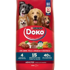Doko Adultos (1 A 7 Años)^Adulto Carne, Pollo Cerales y Vegetales 18kg