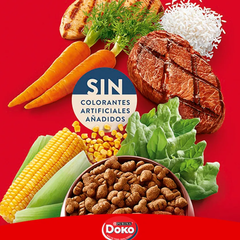 Doko Adultos (1 A 7 Años)^Adulto Carne, Pollo Cerales y Vegetales 18kg
