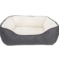 Dreamwell Productos Outlet^Cama Rectangular Gris y Blanco