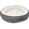 Dreamwell Camas^Cama Redonda Gris y Blanco