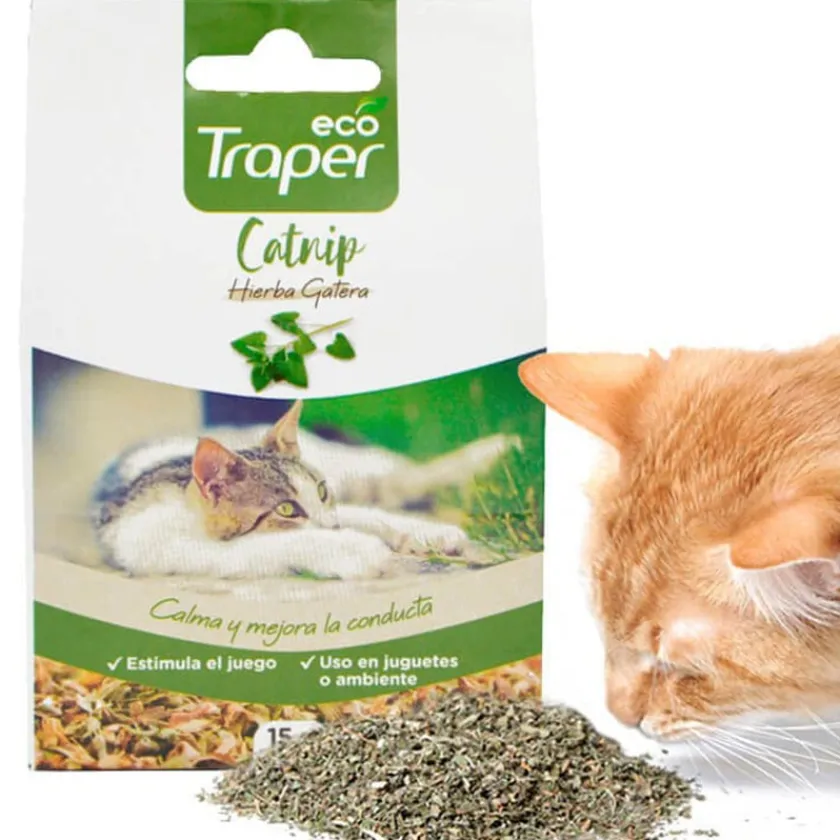 Traper Hierba Gatera^Eco Catnip Hierba Gatera Molida 15gr