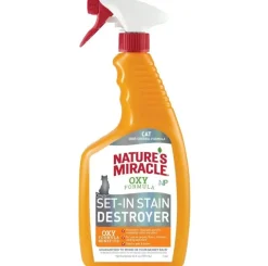 Nature´s Miracle Higiene Y Aseo^Eliminador Olores Gatos Set-in Stain Destroyer Oxy Formula 709ml