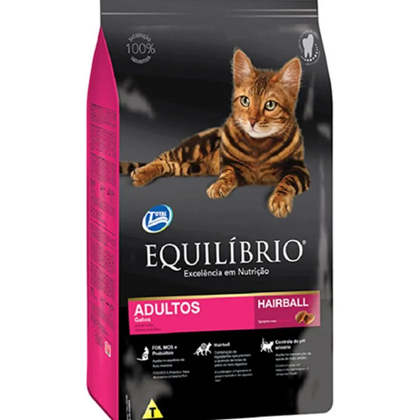 Equilibrio Adultos (1 A 7 Años)^Gatos Adultos Hairball 8.5kg