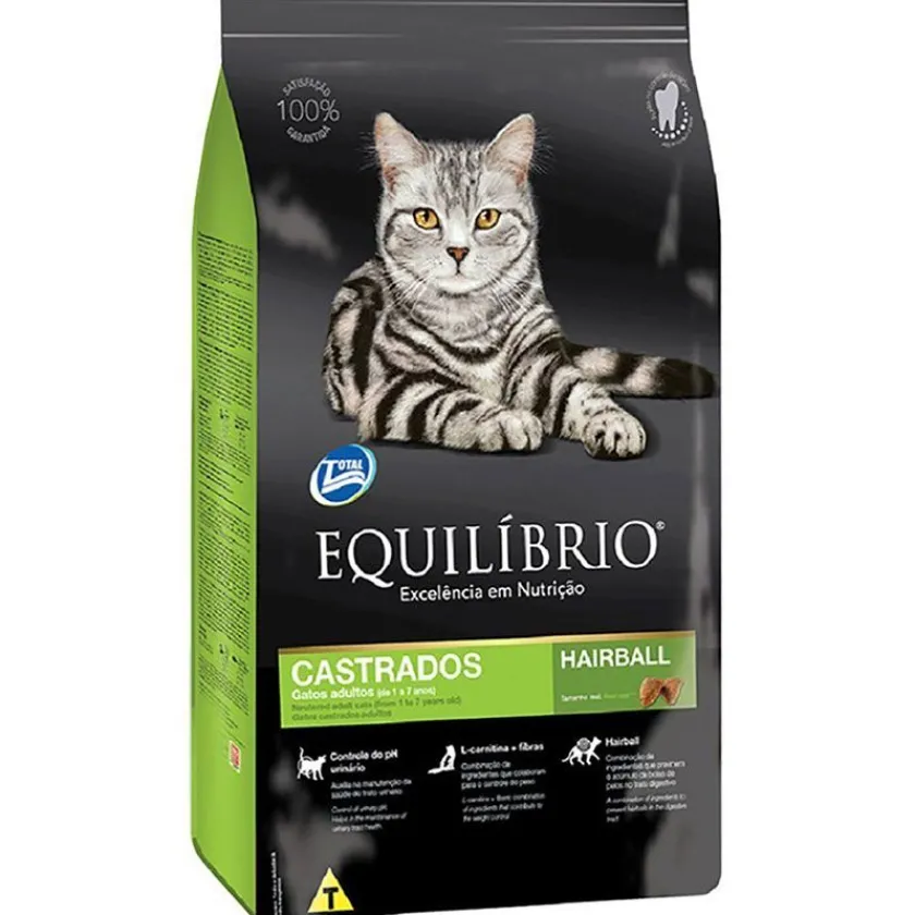 Equilibrio Castrados^Gatos Castrados Hairball 7.5kg