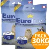 Euro Litter Arenas^- Arena Sanitaria - Pack 30kg