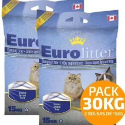 Euro Litter Arenas^- Arena Sanitaria - Pack 30kg