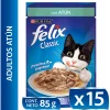 Felix - Purina Húmedos^Felix Adultos Atún en Salsa 85gr Pack 15 Unidades