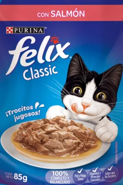 Felix - Purina Húmedos^Felix Adultos Salmón en Salsa 85gr