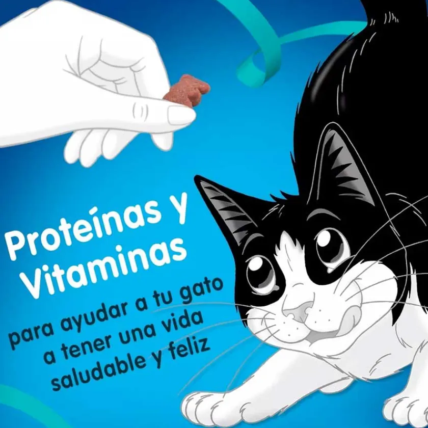 Felix - Purina Galletas^Felix Travesuras Camaron, Salmón y Atun 60gr Pack 15 unidades