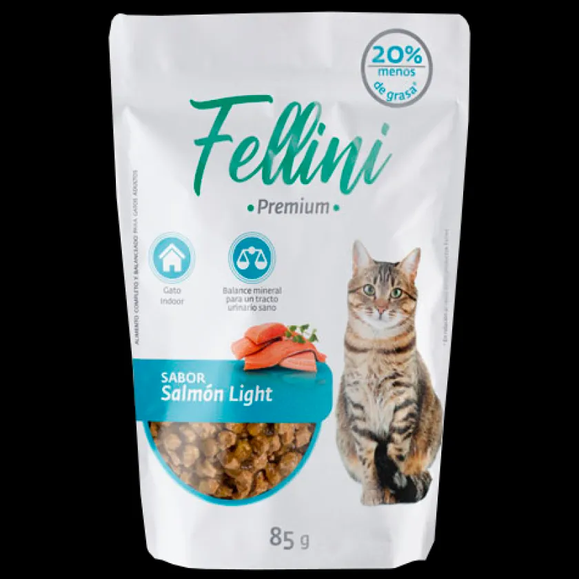 Fellini Húmedos^Salmón Light 85gr