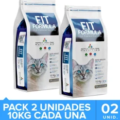 Fit Formula Adultos (1 A 7 Años)^Gato Adulto 10kg X 2 Unidades