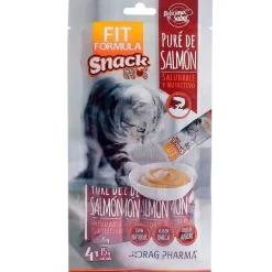 Fit Formula Húmedos^Snack para Gatos Pure de Salmón 60gr