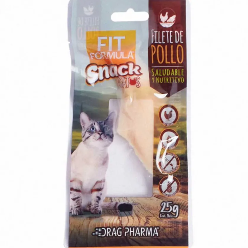 Fit Formula Naturales^Snack para Gatos Filete Pollo 25gr