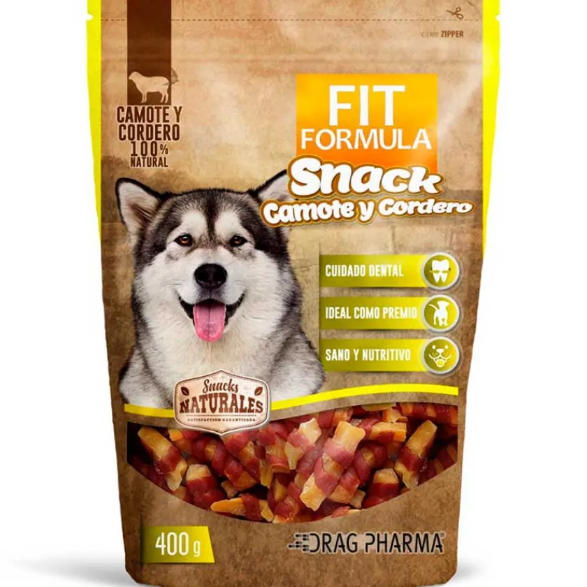 Fit Formula Galletas Y Snacks^Snack perro Camote y Cordero 400g
