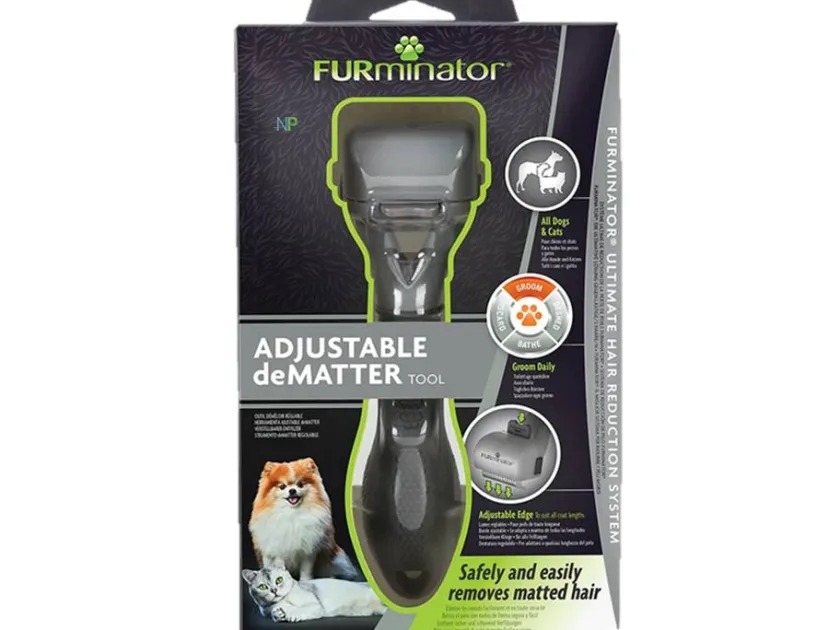 Furminator Peines Y Cepillos Para Gatos | Peines Y Cepillos Para Perros^Adjustable dematting tool SACA NUDOS