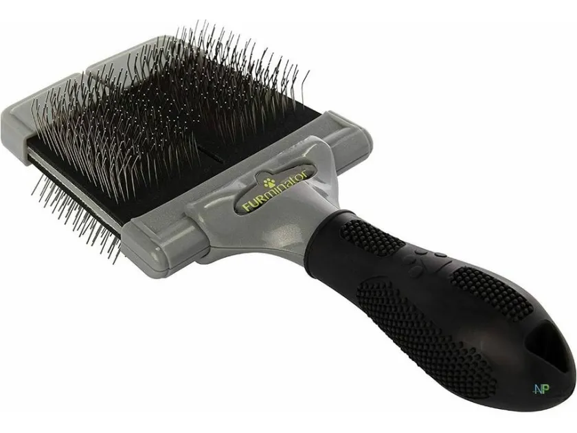 Furminator Peines Y Cepillos Para Gatos | Peines Y Cepillos Para Perros^Large firm grooming slicker DOG/CAT