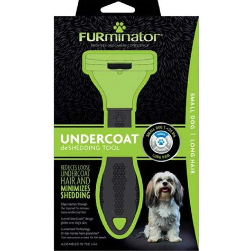 Furminator Peines Y Cepillos Para Perros^LONG HAIR deShedding Tools FOR DOG Small