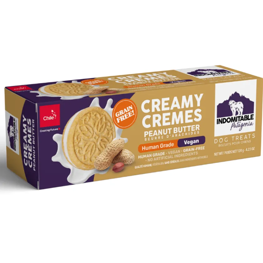 INDOMITABLE Galletas Y Snacks^Galletas Creamy Cremes Perro Mantequilla Maní 120 gr