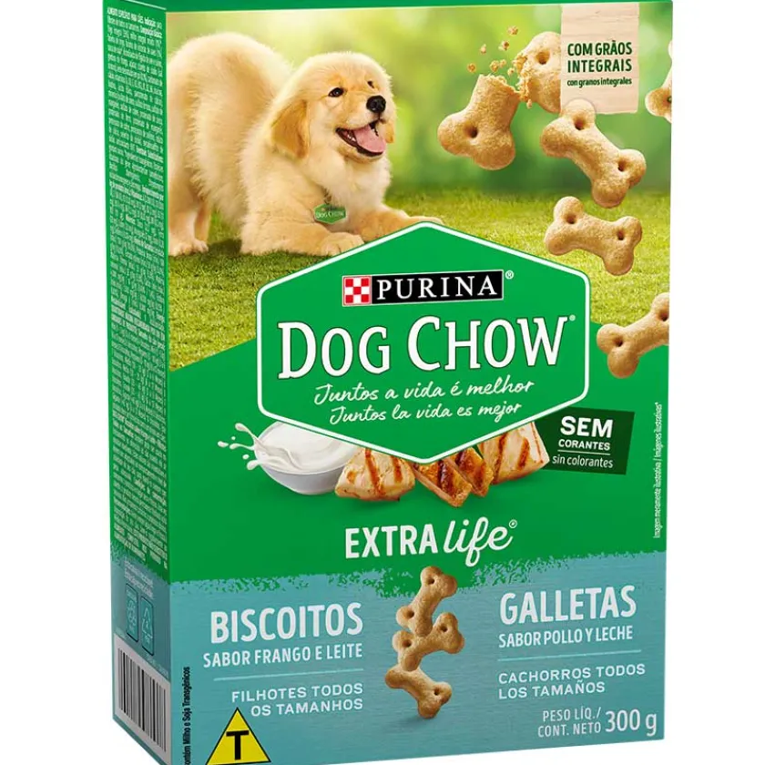Dog Chow - Purina Galletas Y Snacks^Galletas para perro DOG CHOW® Cachorros 300g