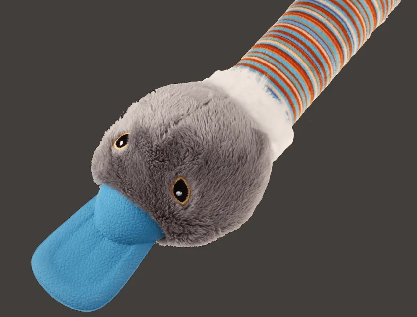 Gigwi Juguetes^Crunchy Neck Pato Azul
