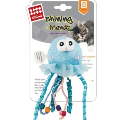 Gigwi Juguetes^Juguete para gatos Shining Friendz con Led y Catnip Medusa