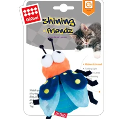 Gigwi Juguetes^Juguete para gatos Shining Friendz con Led y Catnip Luciernaga