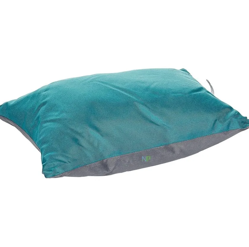 Gigwi Camas^Place Cama Cuadrada Gris con Verde Large