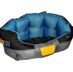 Gigwi Camas^PLACE CAMA REDONDA GRIS/AZUL MEDIUM 65x40x20 cm