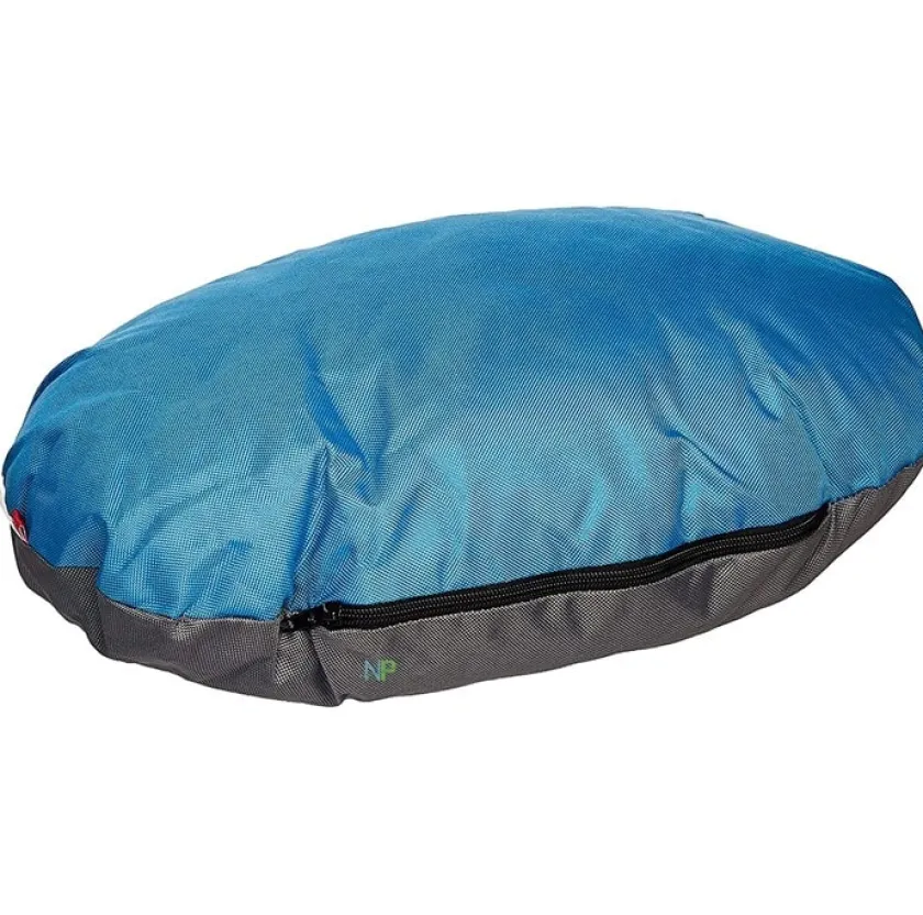 Gigwi Camas^PLACE CAMA REDONDA GRIS/AZUL MEDIUM 65x40x20 cm