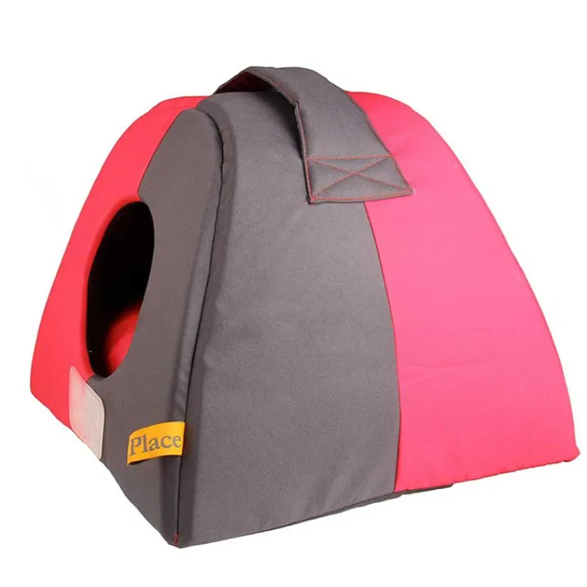 Gigwi Camas | Camas^Place Casa Cama Iglu Gris y Rosa