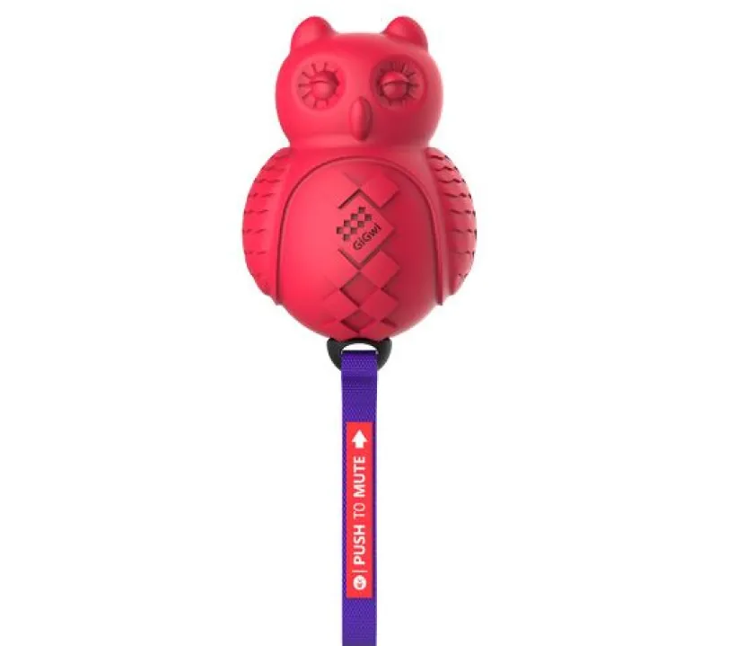 Gigwi Juguetes^Push to Mute Buho Rojo / Morado