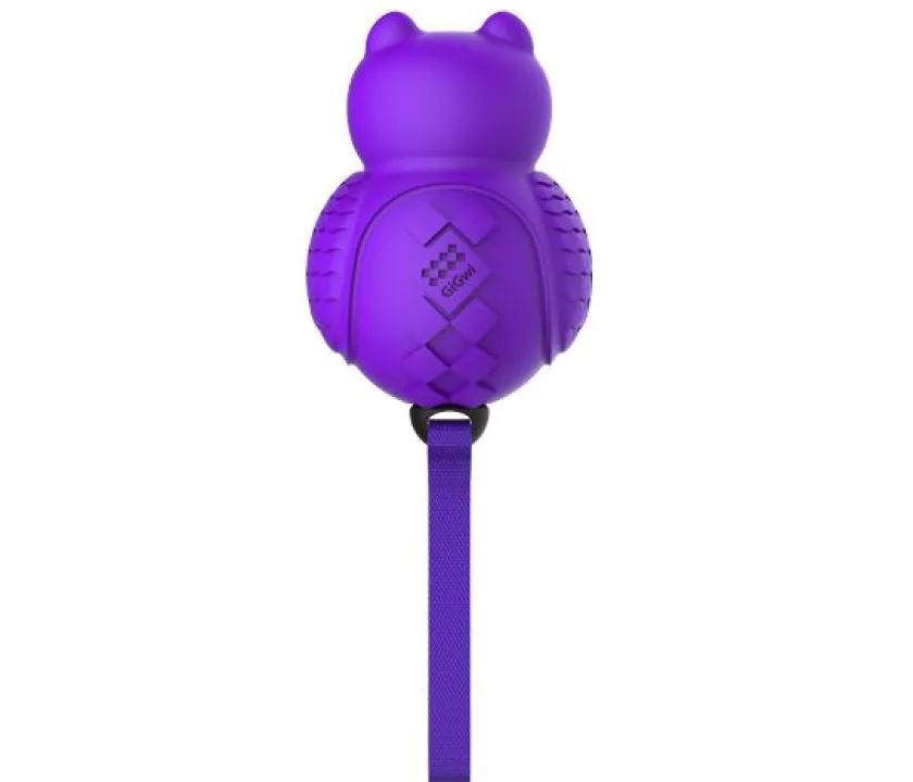 Gigwi Juguetes^Push to Mute Buho Rojo / Morado