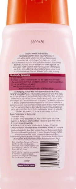 Hartz Shampoo Para Gatos | Higiene Y Aseo^Groomer's Best Shampoo para Gatos 444 ml