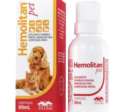Vetnil Vitaminas Y Suplementos^Hemolitan Pet Suplemento Mineral Vitamínico 60ml