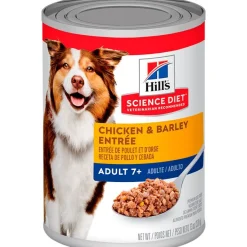Hills Húmedos^Dog Senior Lata Pollo y Cebada 370gr