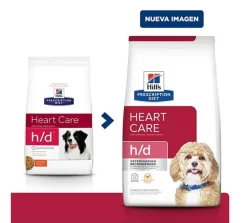 Hills Alimentación Medicada^h/d Canino Cuidado Cardiaco 7.9kg