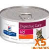 Hills Alimentación Medicada^i/d Felino Gastro Intestinal Lata pack 5 Unidades