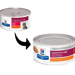 Hills Alimentación Medicada^i/d Felino Gastro Intestinal Lata pack 24 Unidades
