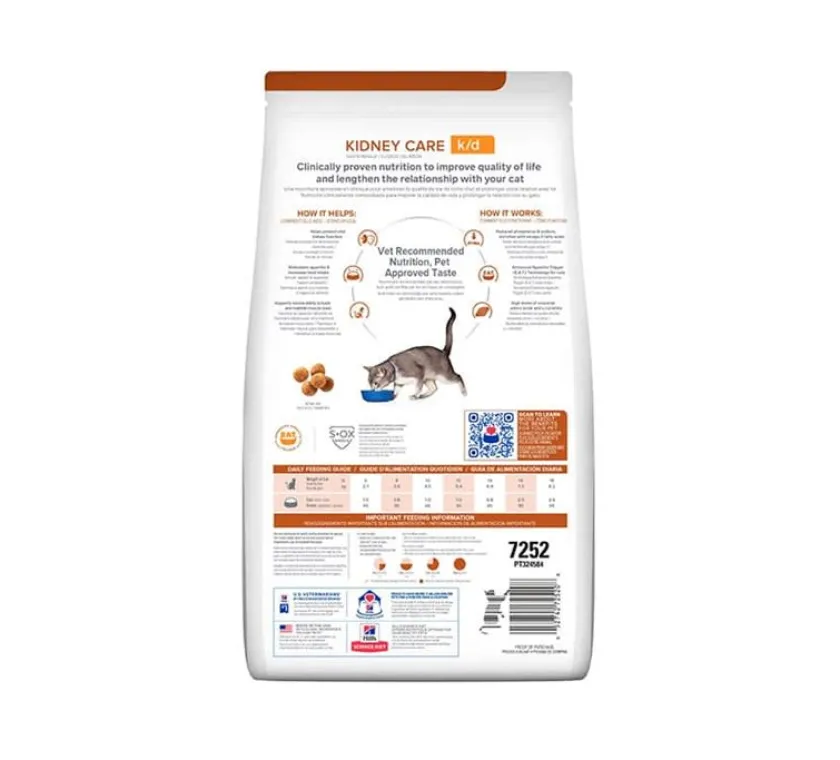 Hills Alimentación Medicada^k/d Felino Renal 1.8kg