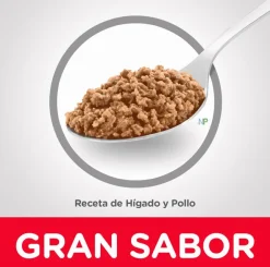 Hills Húmedos^Lata Cat Kitten - Receta de Higado de Pollo 156gr