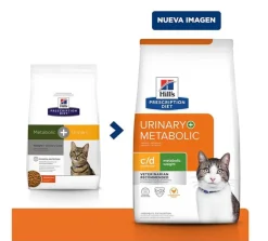 Hills Alimentación Medicada^Metabolic + Urinary Felino Control peso y Urinario 2.88kg