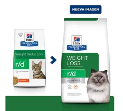 Hills Alimentación Medicada | Control Peso^r/d Felino Weight Loss 3.8kg