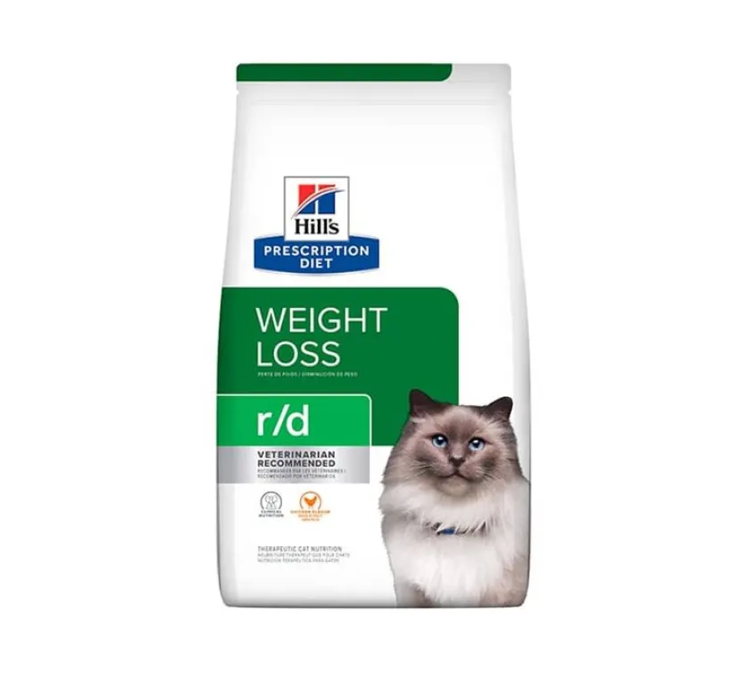 Hills Alimentación Medicada | Control Peso^r/d Felino Weight Loss 3.8kg