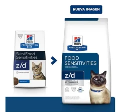 Hills Alimentación Medicada^z/d Felino Hipoalergénico 1.8kg