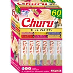 Inaba Húmedos | Senior (+7 Años)^Cat Churu Box Atún Variedades (60TBS)