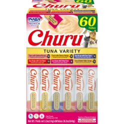 Inaba Húmedos | Senior (+7 Años)^Cat Churu Box Atún Variedades (60TBS)