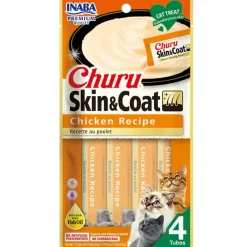 Inaba Húmedos^Churu Cat Skin Coat Pollo 56gr